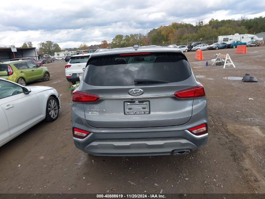 2019 Hyundai Santa Fe Sel VIN: 5NMS33AD3KH036576 Lot: 40888619