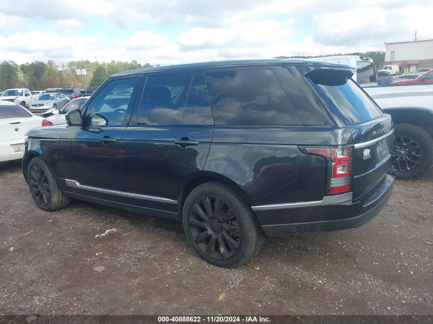 2013 Land Rover Range Rover Supercharged VIN: SALGS2EF4DA105022 Lot: 40888622