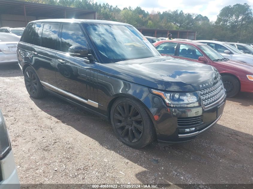 2013 Land Rover Range Rover Supercharged VIN: SALGS2EF4DA105022 Lot: 40888622