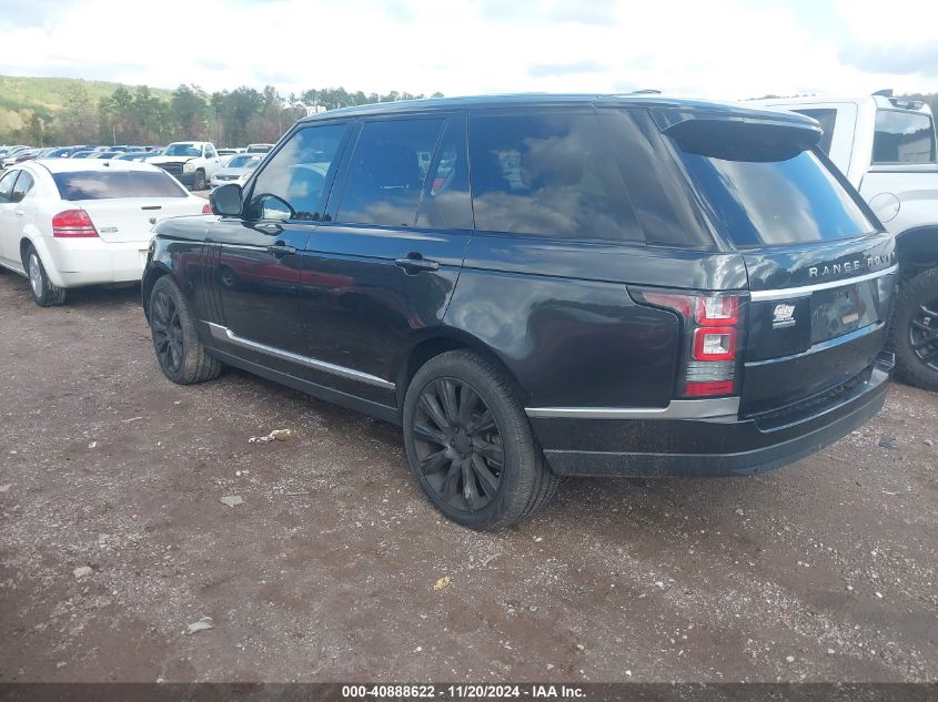 2013 Land Rover Range Rover Supercharged VIN: SALGS2EF4DA105022 Lot: 40888622