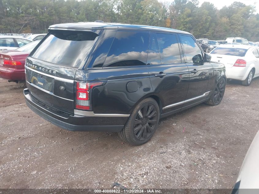 2013 Land Rover Range Rover Supercharged VIN: SALGS2EF4DA105022 Lot: 40888622