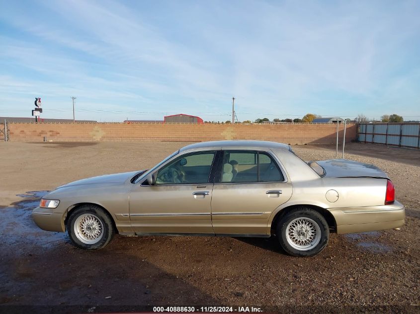 1999 Mercury Grand Marquis Gs VIN: 2MEFM74W1XX636216 Lot: 40888630