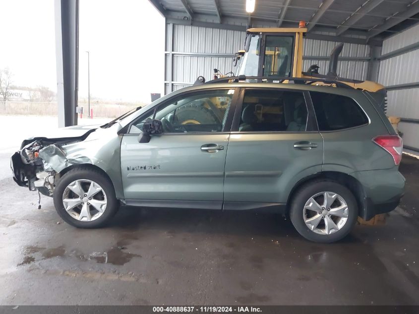 2015 Subaru Forester 2.5I Limited VIN: JF2SJARC3FH810355 Lot: 40888637