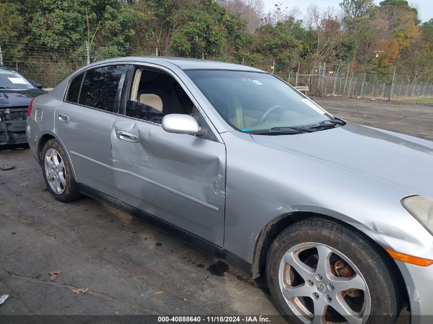 2004 Infiniti G35 VIN: JNKCV51E04M618115 Lot: 40888640