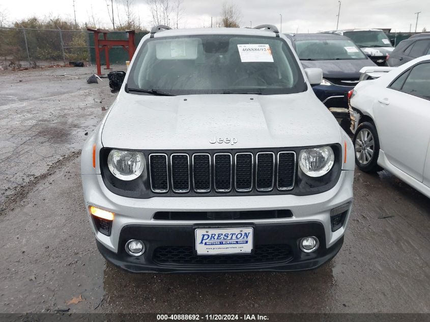 VIN ZACNJBBB5KPK65388 2019 Jeep Renegade, Latitude 4X4 no.12