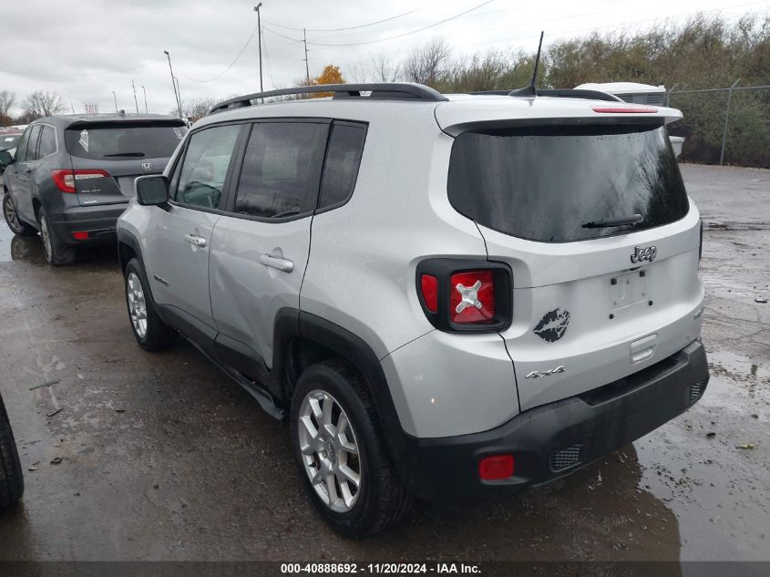 VIN ZACNJBBB5KPK65388 2019 Jeep Renegade, Latitude 4X4 no.3