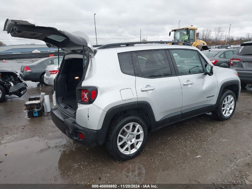 VIN ZACNJBBB5KPK65388 2019 Jeep Renegade, Latitude 4X4 no.4