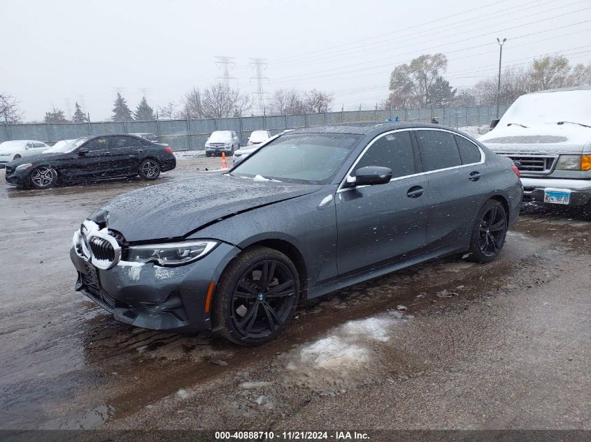 2020 BMW 330I VIN: 3MW5R1J09L8B37994 Lot: 40888710