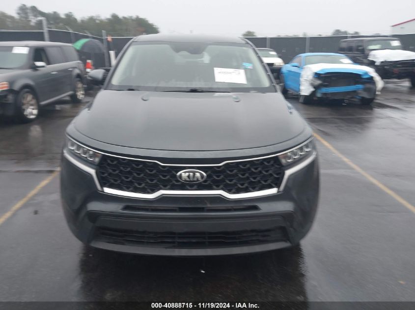 2021 Kia Sorento Lx VIN: 5XYRG4LC3MG027760 Lot: 40888715