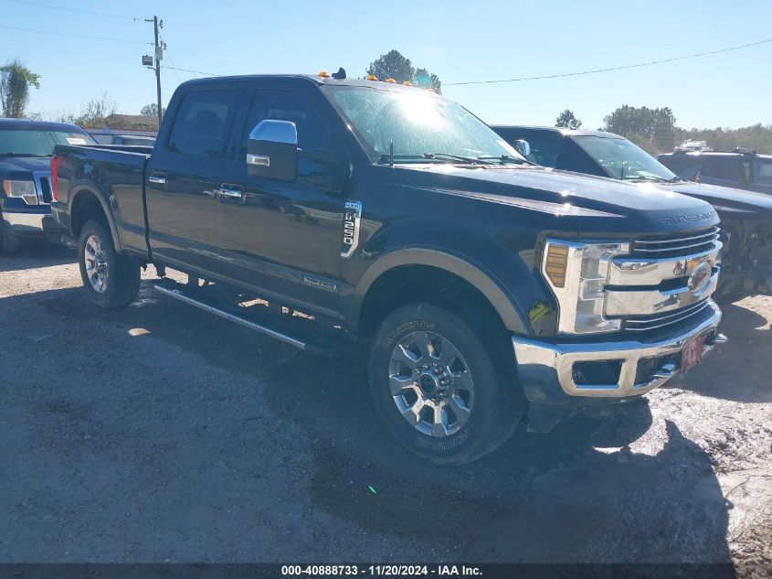 2019 Ford F-250 Lariat VIN: 1FT7W2BT8KEC19908 Lot: 40888733