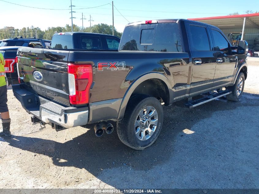 2019 Ford F-250 Lariat VIN: 1FT7W2BT8KEC19908 Lot: 40888733