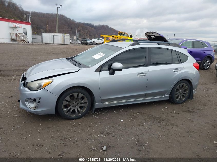 2013 Subaru Impreza 2.0I Sport Limited VIN: JF1GPAR62D2834861 Lot: 40888738