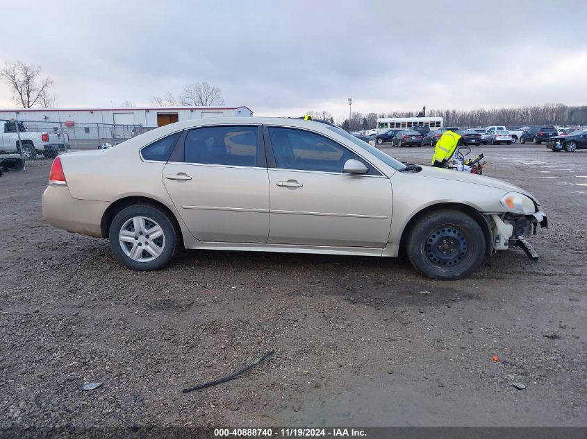 2011 Chevrolet Impala Ls VIN: 2G1WF5EK2B1176323 Lot: 40888740