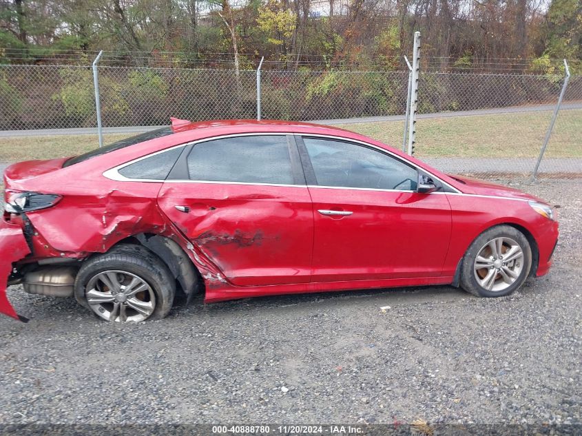 2019 Hyundai Sonata Sel VIN: 5NPE34AF1KH807821 Lot: 40888780