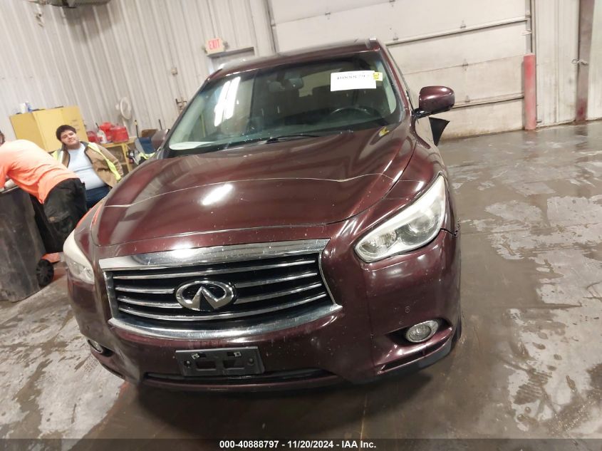 2013 Infiniti Jx35 VIN: 5N1AL0MM3DC308451 Lot: 40888797