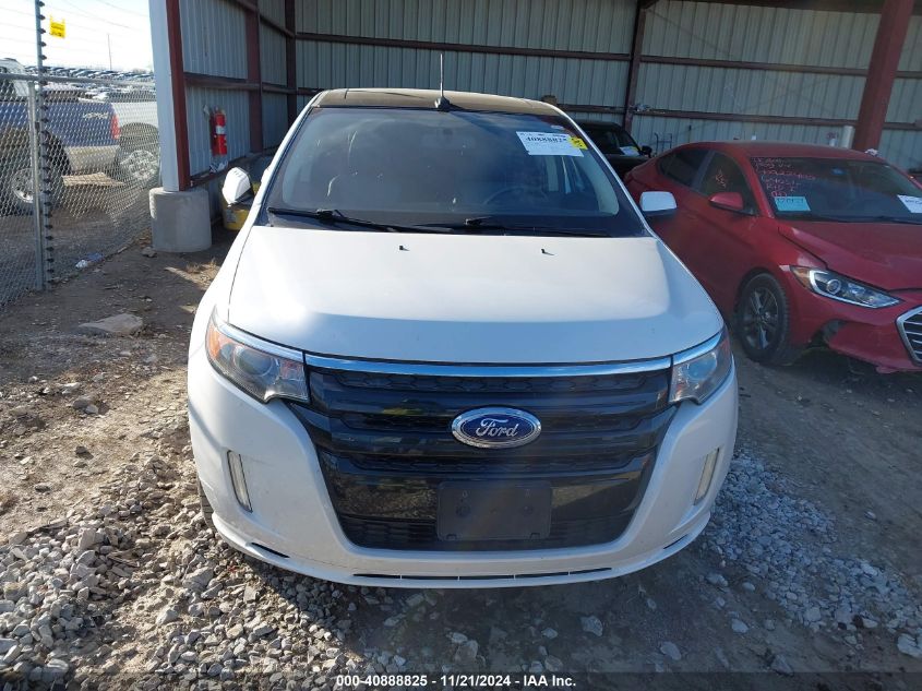 2014 Ford Edge Sport VIN: 2FMDK4AKXEBA57875 Lot: 40888825