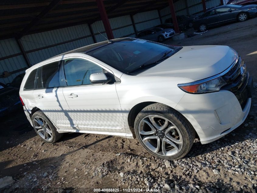 2014 Ford Edge Sport VIN: 2FMDK4AKXEBA57875 Lot: 40888825