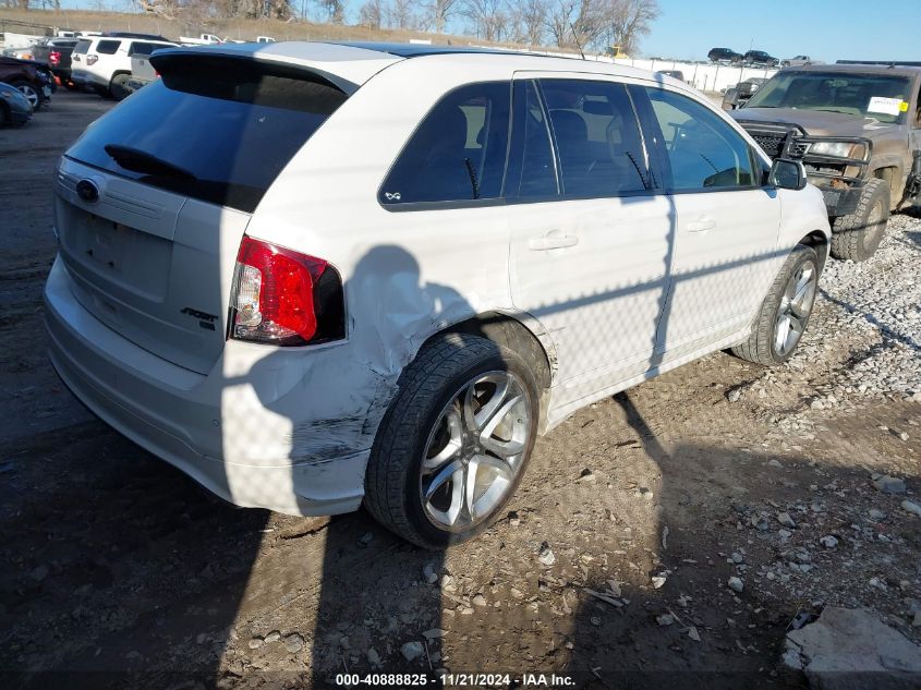 2014 Ford Edge Sport VIN: 2FMDK4AKXEBA57875 Lot: 40888825