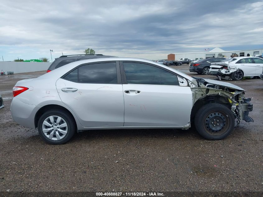 2015 Toyota Corolla Le VIN: 5YFBURHE8FP267547 Lot: 40888827