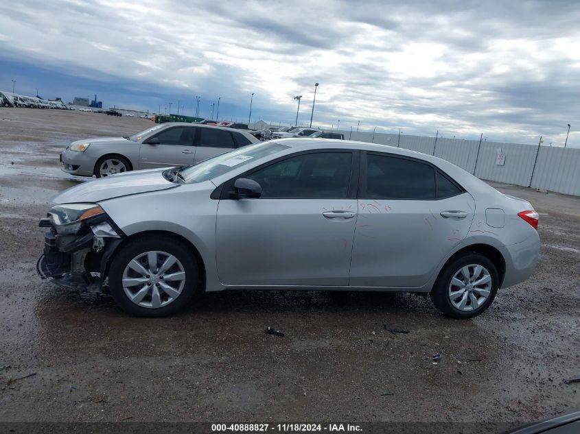 2015 Toyota Corolla Le VIN: 5YFBURHE8FP267547 Lot: 40888827