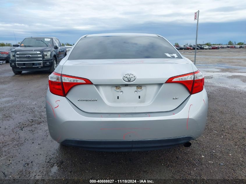 2015 Toyota Corolla Le VIN: 5YFBURHE8FP267547 Lot: 40888827