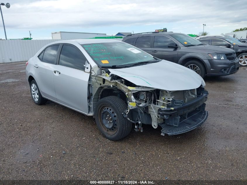 2015 Toyota Corolla Le VIN: 5YFBURHE8FP267547 Lot: 40888827