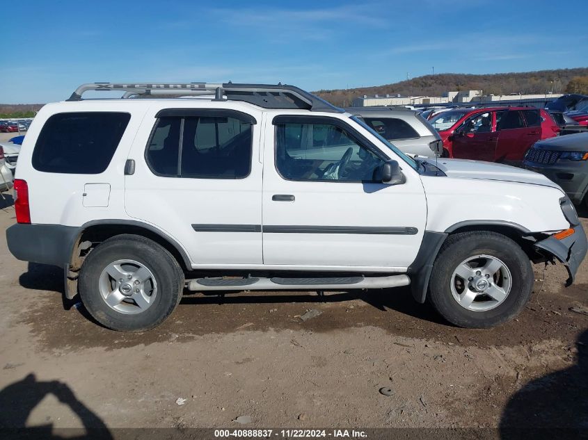 2004 Nissan Xterra Xe VIN: 5N1ED28T94C662163 Lot: 40888837