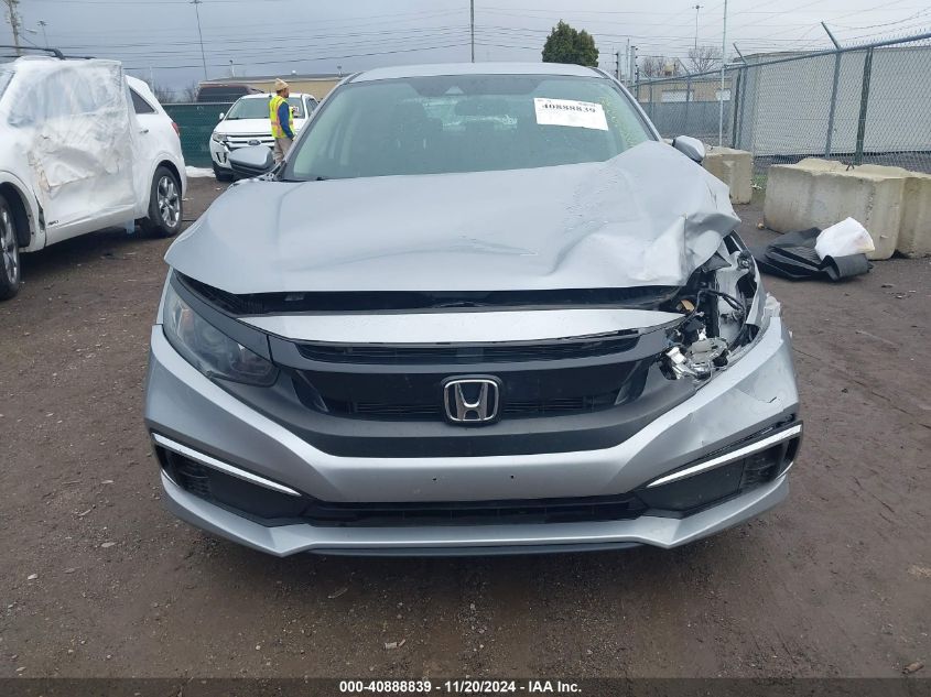 2019 Honda Civic Lx VIN: 2HGFC2F66KH593937 Lot: 40888839