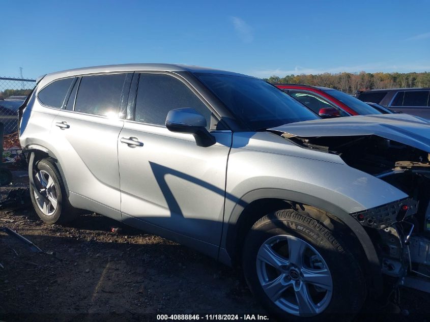 2021 Toyota Highlander Le VIN: 5TDZZRAH5MS035545 Lot: 40888846