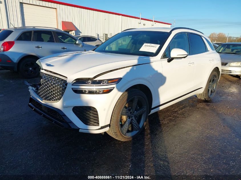 Vin: 5nmmadtb0rh007417, lot: 41378553, genesis gv70 2.5t awd 20242