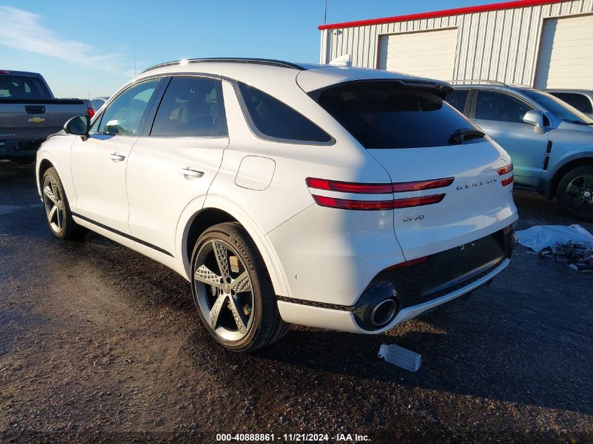 Vin: 5nmmadtb0rh007417, lot: 41378553, genesis gv70 2.5t awd 20243