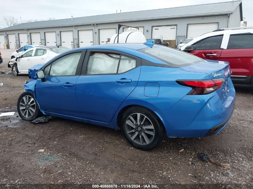 2021 Nissan Versa Sv Xtronic Cvt VIN: 3N1CN8EV8ML889966 Lot: 40888870