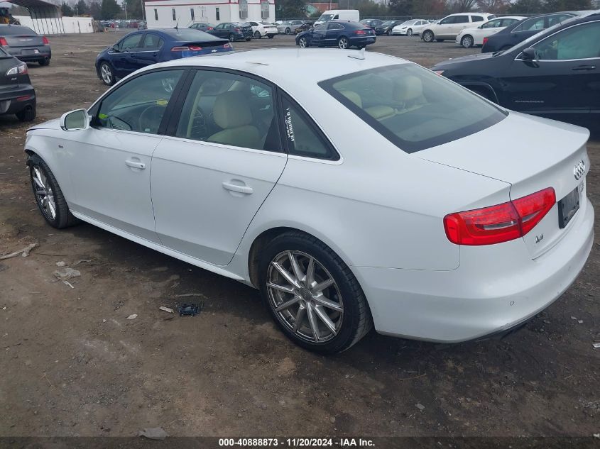 VIN WAUFFAFL5EN040775 2014 AUDI A4 no.3