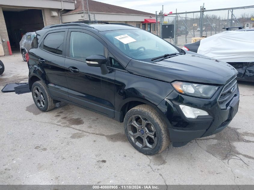 2018 Ford Ecosport Ses VIN: MAJ6P1CL2JC219811 Lot: 40888905