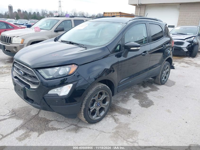 2018 Ford Ecosport Ses VIN: MAJ6P1CL2JC219811 Lot: 40888905