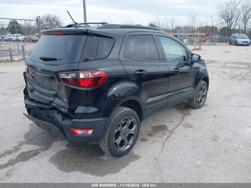 2018 Ford Ecosport Ses VIN: MAJ6P1CL2JC219811 Lot: 40888905