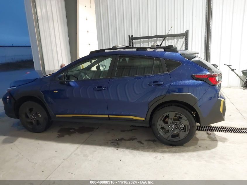 2024 Subaru Crosstrek Sport VIN: 4S4GUHF67R3770040 Lot: 40888916