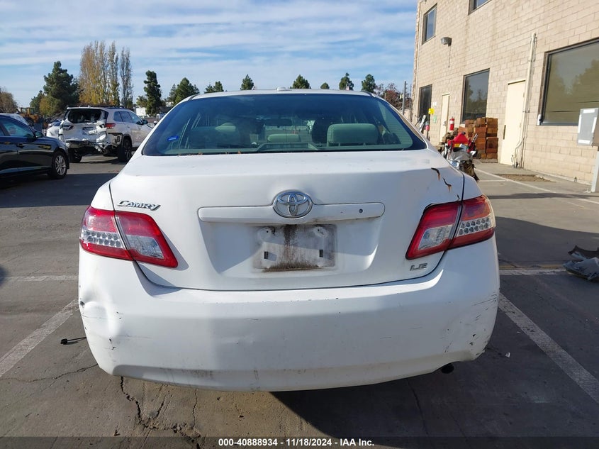 2011 TOYOTA CAMRY VIN: 4T1BF3EK5BU761276