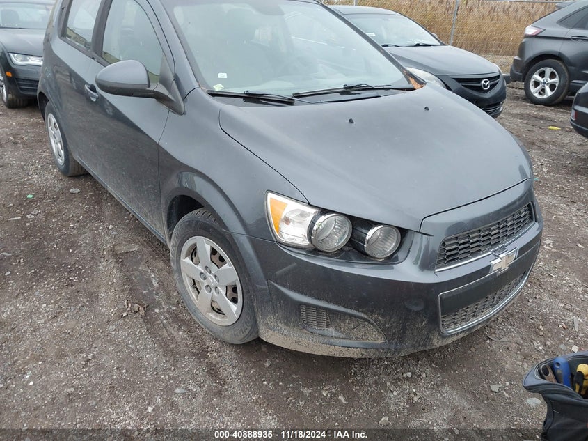 2013 CHEVROLET SONIC VIN: 1G1JA6SH0D4171460
