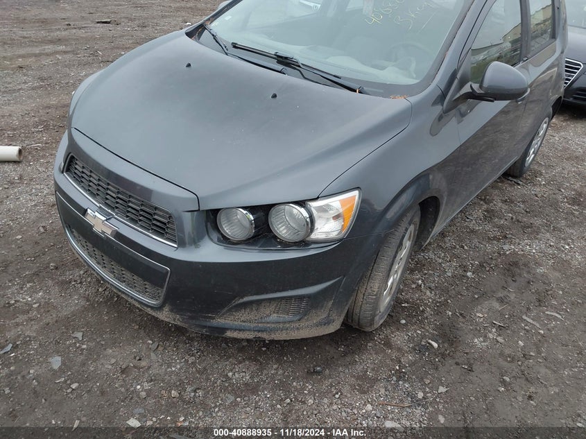 2013 CHEVROLET SONIC VIN: 1G1JA6SH0D4171460