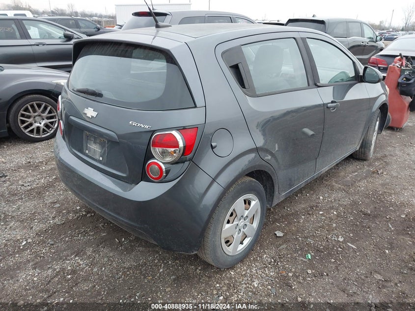 2013 CHEVROLET SONIC VIN: 1G1JA6SH0D4171460