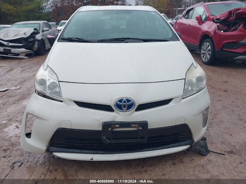 2013 Toyota Prius Three VIN: JTDKN3DUXD5594890 Lot: 40888998