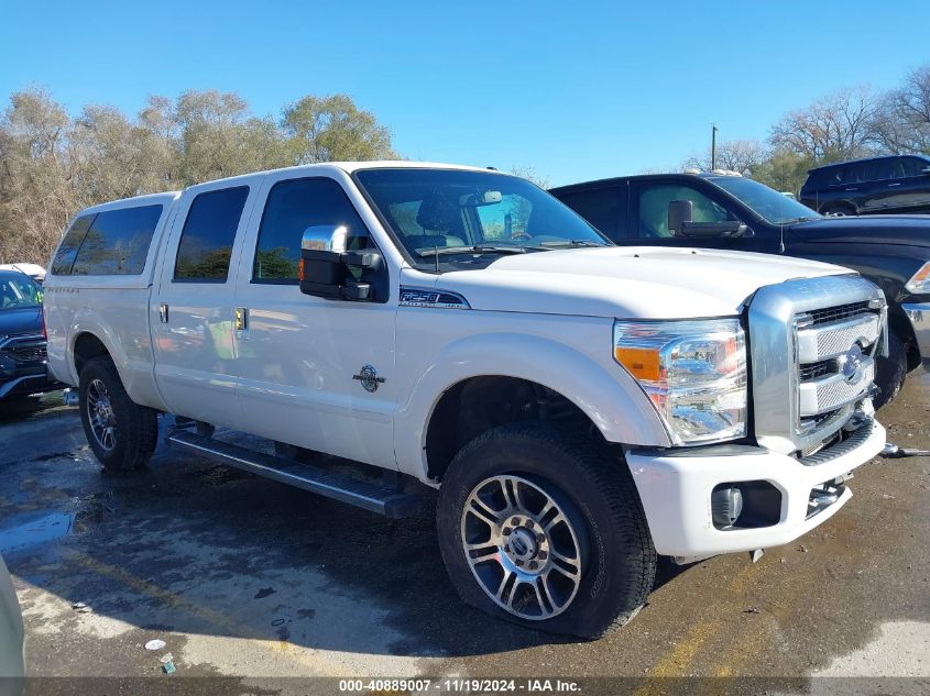 2013 Ford F-250 Lariat VIN: 1FT7W2BT1DEB73695 Lot: 40889007