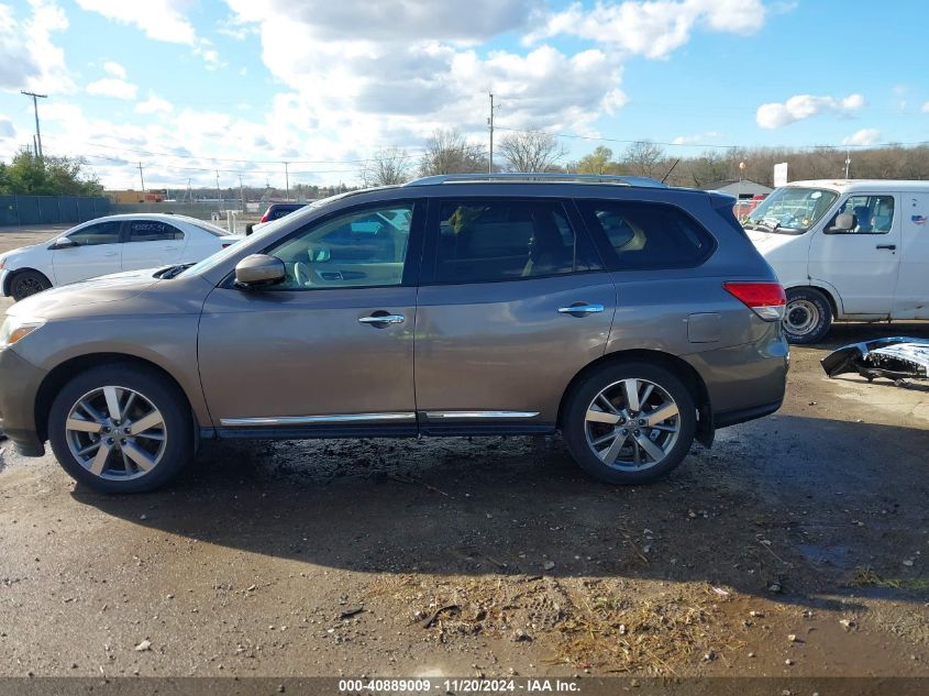 2014 Nissan Pathfinder Platinum VIN: 5N1AR2MMXEC610573 Lot: 40889009