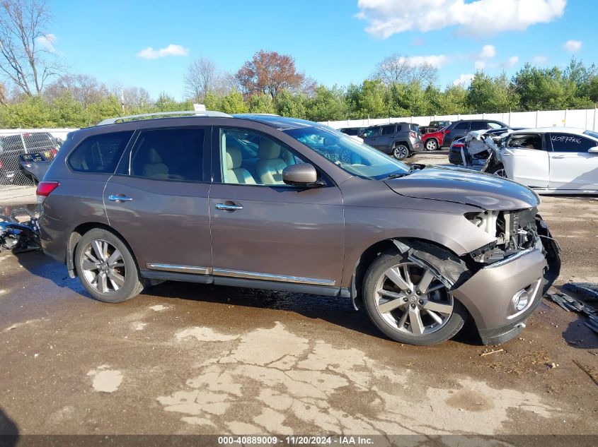 2014 Nissan Pathfinder Platinum VIN: 5N1AR2MMXEC610573 Lot: 40889009