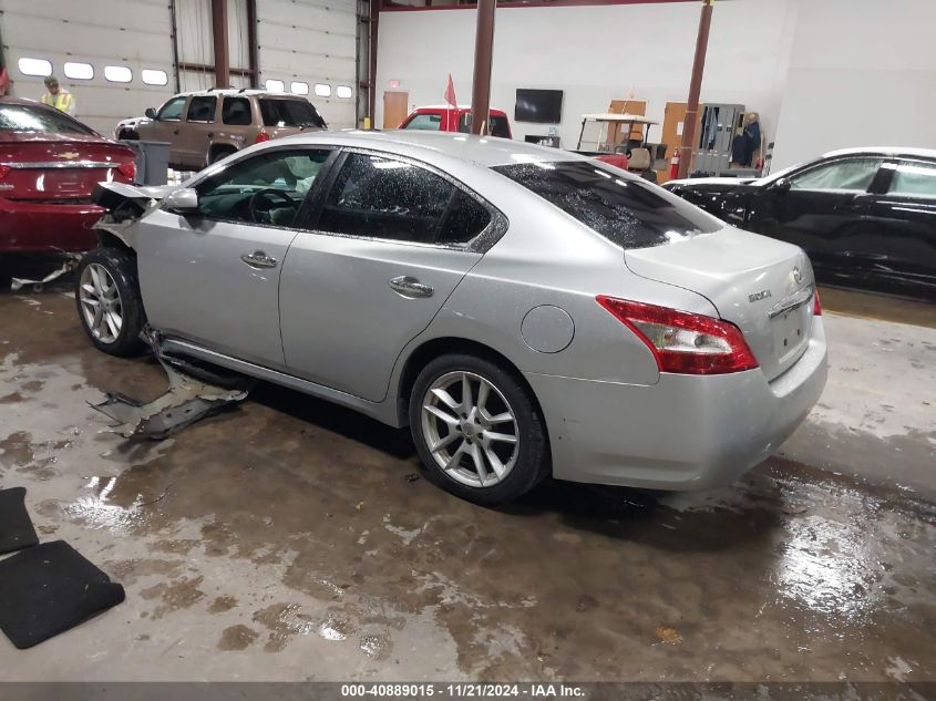 2009 Nissan Maxima 3.5 S VIN: 1N4AA51E39C824780 Lot: 40889015