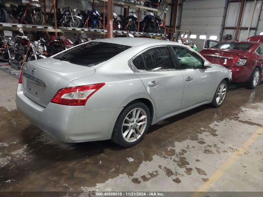 2009 Nissan Maxima 3.5 S VIN: 1N4AA51E39C824780 Lot: 40889015