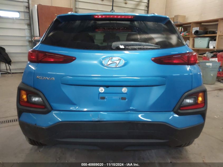 2018 Hyundai Kona Sel VIN: KM8K62AA6JU121227 Lot: 40889020