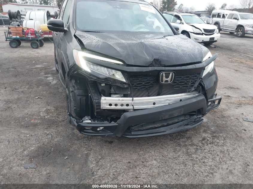 2019 Honda Passport Elite VIN: 5FNYF8H06KB011707 Lot: 40889026