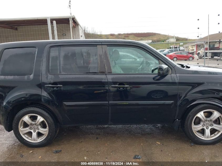 2013 Honda Pilot Ex VIN: 5FNYF4H42DB075158 Lot: 40889038